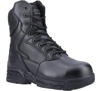 Magnum 8" Safety Boots Waterproof Composite Toe Patrol Uniform Black UK Sizes