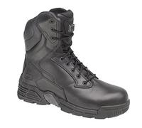 Magnum 8" Safety Boots Waterproof Composite Toe Patrol Uniform Black UK Sizes