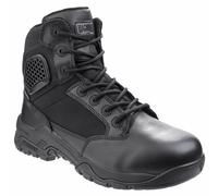 Magnum Strike Force 6.0 Black Mens Occupational Footwear Leather+Mesh OB