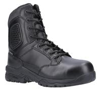 MAGNUM Strike Force 8.0 S3 black side-zip waterproof combat safety boot