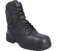 MAGNUM Strike Force 8.0 S3 black side-zip waterproof combat safety boot