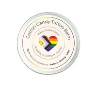 Magnum Tattoo Supplies Pride Balm - Special Edition Cotton Candy - Tattoo Aftercare Balm to Moisturise and Nourish Fresh and Healed Tattoos- 100% Vegan and Natural Ingrediants - 150ml