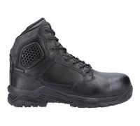 Magnum Womens Strike Force 6.0 Side-Zip CT CP WP Uniform Safety Boots Black
