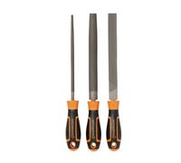 Magnusson 3 Piece Carbon Steel File Set (L)200mm