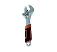 Magnusson 6" Adjustable Wrench, Material: Chrome Vanadium Steel (CRV), Handle Type: Soft Grip, Length 150mm, Model: GS1001, Standard: BS EN 9001