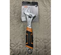 Magnusson Adjustable Wrench 250mm Drop-Forged Steel Comfortable Grip