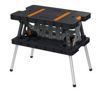 Magnusson Black & Orange 555mm Folding Workbench