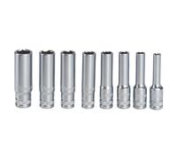 Magnusson ¼" Deep Socket Rail Clip Set (8 Piece)