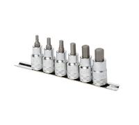 Magnusson ½" Hex End Socket Rail Clip Set (6 Piece)