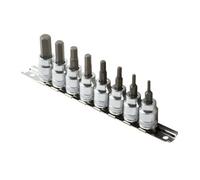 Magnusson ⅜" Hex End Socket Rail Clip Set (8 Piece)