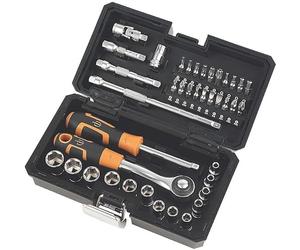 Magnusson Standard Socket Set 1/4" 40 Pieces