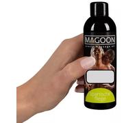 Magoon Erotic Massage Oil, Clear Liquid, 50ml, Warming Effect, Unscented, Lubricating Characteristics, Non-Greasy Formula, Made in Germany