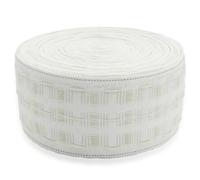 MAGOSIS Curtain Tape 3 Inch Pencil Pleat Header Tape for Blackout Lining, Detachable Curtain and Wave Curtains - 75mm×20m