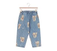 Magot Frill Trousers - unisex - Konges Sløjd - Jeans - Blue - 3 Y | 98 CM - Kids 3 Y | 98 CM
