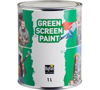Magpaint Greenscreen Paint Premium Water Based Matt Finish Perfect Backdrop For Filmmaking Chroma Key Video Production 10M² 1L