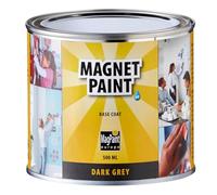 MagPaint Magnetic Paint for Walls, Bedroom, Office, Kitchen, Playroom, Classroom, DIY and Renovation - 0.5 litre - 1sqm Coverage