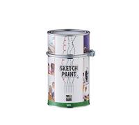 MagPaint - SketchPaint, Gloss White - Whiteboard Paint - Water-Based VOC Free Paint - Suitable for Workplaces, Offices, Classrooms and Children's Bedrooms - 6m² Coverage, 1L