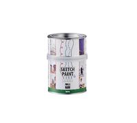 MagPaint - SketchPaint, Gloss White - Whiteboard Paint - Water-Based VOC Free Paint - Suitable for Workplaces, Offices, Classrooms and Children's Bedrooms - 3m² Coverage, 0.5L