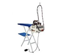 Magpie British Industrial Ironing System by Speedypress - 5-litre Boiler, Vacuum & Heated Board Table and Iron