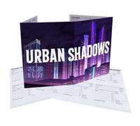 Magpie Games Urban Shadows: MC Screen & Campaign Notepads, 4-Panel GM Kit