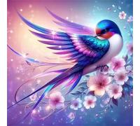 Magpie Glitter Flower 1000 Piece Jigsaw Puzzles for Adults, Colourful, Fun, Challenging and Brainteasing Adults jigsaw puzzles 1000 Pieces, Beautiful Decoration Puzzle