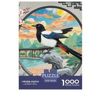 .Magpie Jigsaws Puzzles for Adults 1000 Piece with Letters on Back Educational Game Animal Challenging Games Creativity & Gift Giving 70x50cm/1000pcs