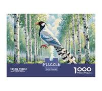 Magpie Jigsaws Puzzles for Adults 1000 Piece with Letters on Back Educational Games Animal Challenging Game Creativity & Gift Giving 70x50cm/1000pcs
