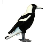 Magpie Plush Soft Toy by Hansa.5053. 26cm