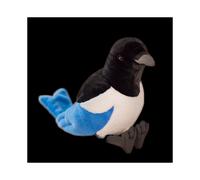 (Magpie) Simulation Plush Pigeon Dove Toy Cute Magpie Bird Doll Deocr Kids Brithday Gift