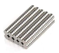 magpross 150 Pieces 3x3mm Small Cylinder Cylindrical Multi-use Refrigerator Magnets for Office,Whiteboard, Fridge, Science, Crafts, Art, Projects
