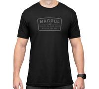 Magpul CVC Crew Neck Short Sleeve T-Shirt for Men, Go Bang Parts Patch Black, Medium