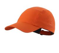 Magracy Mens UPF 50+ Running Cap Lightweight Sports Hat Unisex UV Protection Sun Hat Golf Baseball Cap Sunset Orange