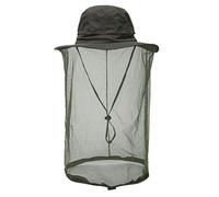 Magracy Unisex Outdoor Mosquito Head Net Hat Sun Protection Hat Mesh Face Protection Mask Fishing Hat Amy Green