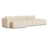 Mags Sofa 3-seater Combination 4 Low Armrest with armrest left Hay Fabric Bolgheri LGG60 - 5710441370468