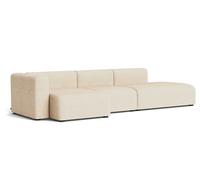 Mags Sofa 3-seater Combination 4 with armrest left Hay Fabric Bolgheri LGG60 - 5710441370444
