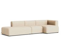 Mags Sofa 3-seater Combination 4 with armrest right Hay Fabric Bolgheri LGG60 - 5710441370451
