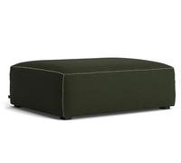 Mags Soft Ottoman S02 Small Hay Fabric Maglia Dark Green with Beige Stitching - 5710441435099