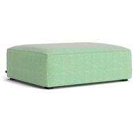 Mags Soft Ottoman S02 Small Hay Fabric Tartaglia Green/White with Beige Stitching - 5710441435112