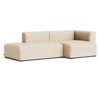 Mags Soft Sofa 2,5-seater Combination 1 Hay Fabric Bolgheri LGG60 with Beige Stitch - 5710441373018