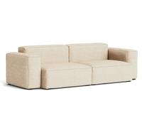 Mags Soft Sofa 2,5-Seater Combination 1 Low Armrest Hay Fabric Bolgheri LGG60 with Beige Stitch - 5710441372295