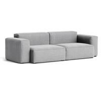 Mags Soft Sofa 2,5-Seater Combination 1 Low Armrest Hay fabric Hallingdal 130 with Beige Stitch - 5710441372349