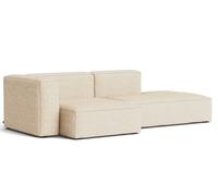 Mags Soft Sofa 2,5-seater Combination 3 with armrest left Hay fabric Bolgheri LGG60 with beige stitch - 5710441373001