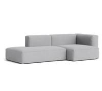 Mags Soft Sofa 2,5-seater Combination 3 with armrest right Hay fabric Linara 443 with beige stitch - 5710441372721