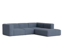 Mags Soft Sofa Corner Combination 2 armrest right Hay Fabric Linara 198 with Beige Stitch - 5710441375517