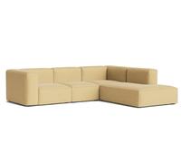 Mags Soft Sofa Corner Combination 2 armrest right Hay Fabric Yuma 833 with Beige Stitch - 5710441435211