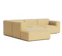 Mags Soft Sofa Corner Combination 2 low Armrest left Hay Fabric Yuma 833 with Beige Stitch - 5710441435228
