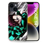 MagSafe Case Compatible with iPhone 14 (6.1) Manga Demon Slayer Tanjiro