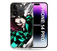 MagSafe Case Compatible with iPhone 14 Pro (6.1) Manga Demon Slayer Tanjiro