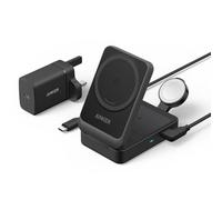 Anker MagGo Wireless Charging Station (Foldable 3-in-1) Black Stone
