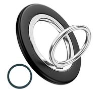 MagSafe Magnetic Cell Phone Ring Holder, 360° Rotation Cell Phone Accessory for MagSafe, Smart Cell Phone Holder for iPhone 16/15/14 Pro Max